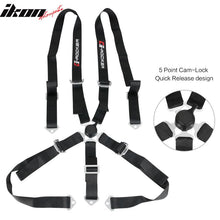 Load image into Gallery viewer, Universal Brown Racing Seat with Dual Slider 5 Point Cam-lock Belt PU