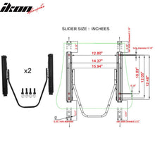 Load image into Gallery viewer, Universal Brown Racing Seat with Dual Slider 6 Point Cam-lock Belt PU
