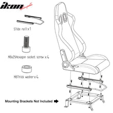 Load image into Gallery viewer, Universa Blue Bezell Racing Seat Dual Slider Buckle Belt PU Carbon