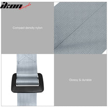 Load image into Gallery viewer, Universal White Bucket Racing Seat Dual Slider Buckle Style Belt PU