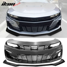 Load image into Gallery viewer, 2019-2024 Chevrolet Camaro 19 SS Style Unpainted Front Bumper Cover