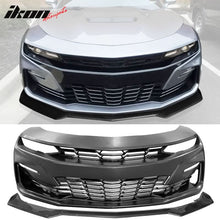 Load image into Gallery viewer, 2019-2024 Chevrolet Camaro 19 SS Style Unpainted Front Bumper Cover
