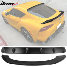 Load image into Gallery viewer, 2000-2025 Toyota GR Supra MK5 V2 Unpaint TRD Trunk + Roof Spoiler ABS