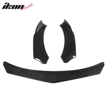 Load image into Gallery viewer, Honda Civic 62"-66" 3PCS B Style Black Front Lip with Strut Rods