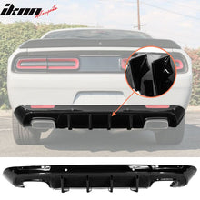 Load image into Gallery viewer, 2015-2024 Dodge Challenger IKON Rear Bumper Diffuser PP