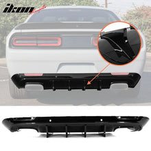 Load image into Gallery viewer, 2015-2024 Dodge Challenger IKON Rear Bumper Diffuser PP