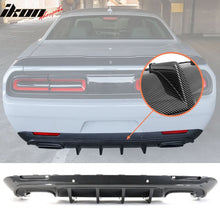 Load image into Gallery viewer, 2015-2024 Dodge Challenger IKON Rear Bumper Diffuser PP