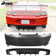 Load image into Gallery viewer, 2019-2024 Chevy Camaro OE Style Rear Bumper Cover with IKON Style Lip