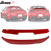 Load image into Gallery viewer, 2022-2025 Subaru BRZ GR86 #DCK Red V Roof + TRD Trunk Spoiler ABS