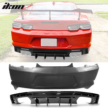Load image into Gallery viewer, 2019-2024 Chevy Camaro OE Style Rear Bumper Cover with IKON Style Lip