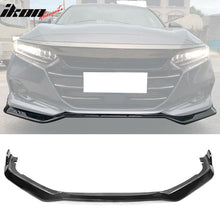 Load image into Gallery viewer, 2021-2022 Honda Accord IKON V4 3PCS Front Bumper Lip PP