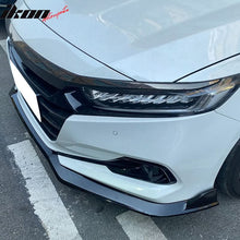 Load image into Gallery viewer, 2021-2022 Honda Accord IKON V4 3PCS Front Bumper Lip PP