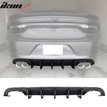 Load image into Gallery viewer, 2015-2023 Dodge Charger Quad Exhaust Rear Bumper Diffuser 2PCS