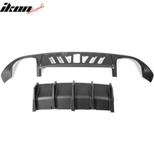 Load image into Gallery viewer, 2015-2023 Dodge Charger Quad Exhaust Rear Bumper Diffuser 2PCS