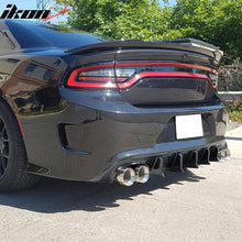Load image into Gallery viewer, 2015-2023 Dodge Charger Quad Exhaust Rear Bumper Diffuser 2PCS