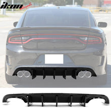 Load image into Gallery viewer, 2015-2023 Dodge Charger Quad Exhaust Rear Bumper Diffuser 2PCS