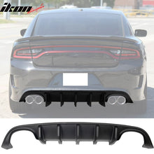 Load image into Gallery viewer, 2015-2023 Dodge Charger Quad Exhaust Rear Bumper Diffuser 2PCS