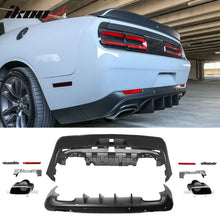 Load image into Gallery viewer, 2008-2014 Dodge Challenger Front+Rear Bumper Cover+Lip+Diffuser PP
