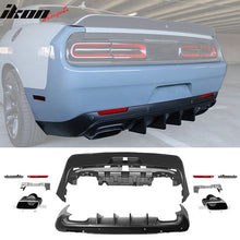 Load image into Gallery viewer, 2008-2014 Dodge Challenger Front+Rear Bumper Cover+Lip+Diffuser PP