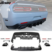 Load image into Gallery viewer, 2008-2014 Dodge Challenger Front + Rear Bumper Cover + Diffuser PP