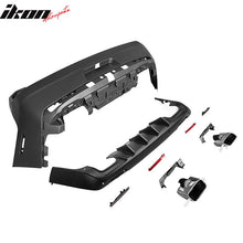 Load image into Gallery viewer, 2008-2014 Dodge Challenger Front + Rear Bumper Cover + Diffuser PP
