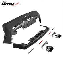 Load image into Gallery viewer, 2008-2014 Dodge Challenger Front+Rear Bumper Cover+Lip+Diffuser PP