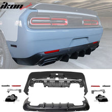 Load image into Gallery viewer, 2008-2014 Dodge Challenger Front + Rear Bumper Cover + Diffuser PP