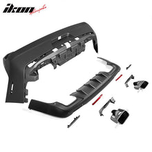 Load image into Gallery viewer, 2008-2014 Dodge Challenger Front+Rear Bumper Cover+Lip+Diffuser PP