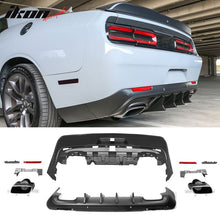 Load image into Gallery viewer, 2008-2014 Dodge Challenger Front+Rear Bumper Cover+Lip+Diffuser PP