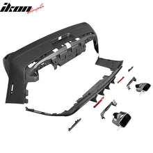 Load image into Gallery viewer, 2008-2014 Dodge Challenger Front+Rear Bumper Cover+Lip+Diffuser PP