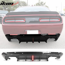 Load image into Gallery viewer, 2015-2024 Dodge Challenger IKON Rear Bumper Diffuser PP