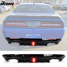 Load image into Gallery viewer, 2015-2024 Dodge Challenger IKON Rear Bumper Diffuser PP