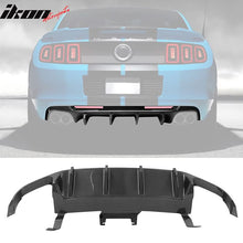 Load image into Gallery viewer, 2013-2014 Ford Mustang GT500 Rear Diffuser Lip + Fin PP