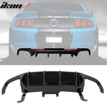 Load image into Gallery viewer, 2013-2014 Ford Mustang GT500 Rear Diffuser Lip + Fin PP