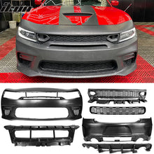 Load image into Gallery viewer, 2015-2023 Dodge Charger Widebody SRT Unpainted Front Rear Bumper Kits