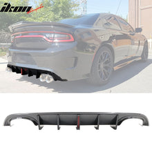Load image into Gallery viewer, 2015-2023 Dodge Charger Quad Exhaust Rear Bumper Diffuser 2PCS
