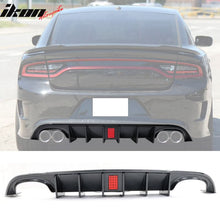 Load image into Gallery viewer, 2015-2023 Dodge Charger Quad Exhaust Rear Bumper Diffuser 2PCS