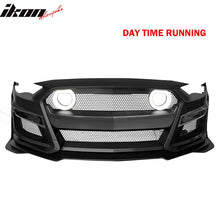 Load image into Gallery viewer, 2018-2023 Ford Mustang GT500 Style Front Bumper Cover Lip LED Grille