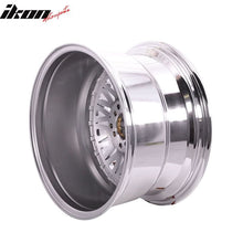 Load image into Gallery viewer, (2) 17X10 +25 5X100 / 5X114.3 Step Lip Deep Dish Mesh Wheels Rims