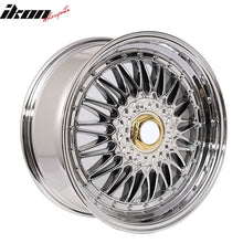 Load image into Gallery viewer, (2) 18X8.0 +35 5X114.3 / 5X120 Step Lip Deep Dish Mesh Wheels Rims