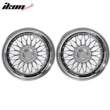Load image into Gallery viewer, (2) 19X9.5 +40 5X114.3 / 5X120 Step Lip Deep Dish Mesh Wheels Rims