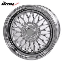 Load image into Gallery viewer, (4) 19X9.5 +40 5X114.3 / 5X120 Step Lip Deep Dish Mesh Wheels Rims