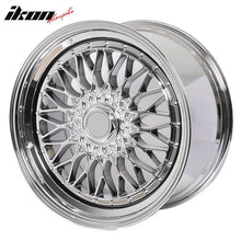 Load image into Gallery viewer, (4) 19X9.5 +40 5X114.3 / 5X120 Step Lip Deep Dish Mesh Wheels Rims