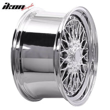 Load image into Gallery viewer, (4) 19X9.5 +40 5X114.3 / 5X120 Step Lip Deep Dish Mesh Wheels Rims
