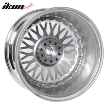 Load image into Gallery viewer, (2) 19X9.5 +40 5X114.3 / 5X120 Step Lip Deep Dish Mesh Wheels Rims