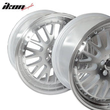 Load image into Gallery viewer, (2) 18X8.5 +35 5X100 Step Lip Mesh Wheels Rims Replacement Car Wheel