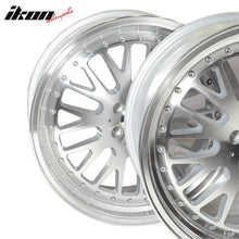 Load image into Gallery viewer, (2) 18X8.5 +35 5X100 Step Lip Mesh Wheels Rims Replacement Car Wheel