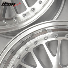 Load image into Gallery viewer, (2) 18X8.5 +35 5X100 Step Lip Mesh Wheels Rims Replacement Car Wheel