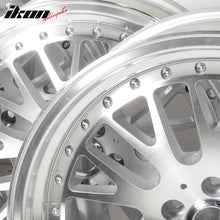 Load image into Gallery viewer, (2) 18X8.5 +35 5X100 Step Lip Mesh Wheels Rims Replacement Car Wheel