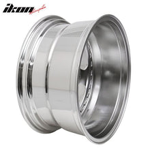 Load image into Gallery viewer, (4) 18X10 +30 5X100 / 5X114.3 Step Lip 5 Spoke Wheels Rims Accessories